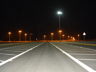 مشروع إعادة سفلتة وإستبدال إنارة الطریق الدولي بمنفذ سلوى (33)